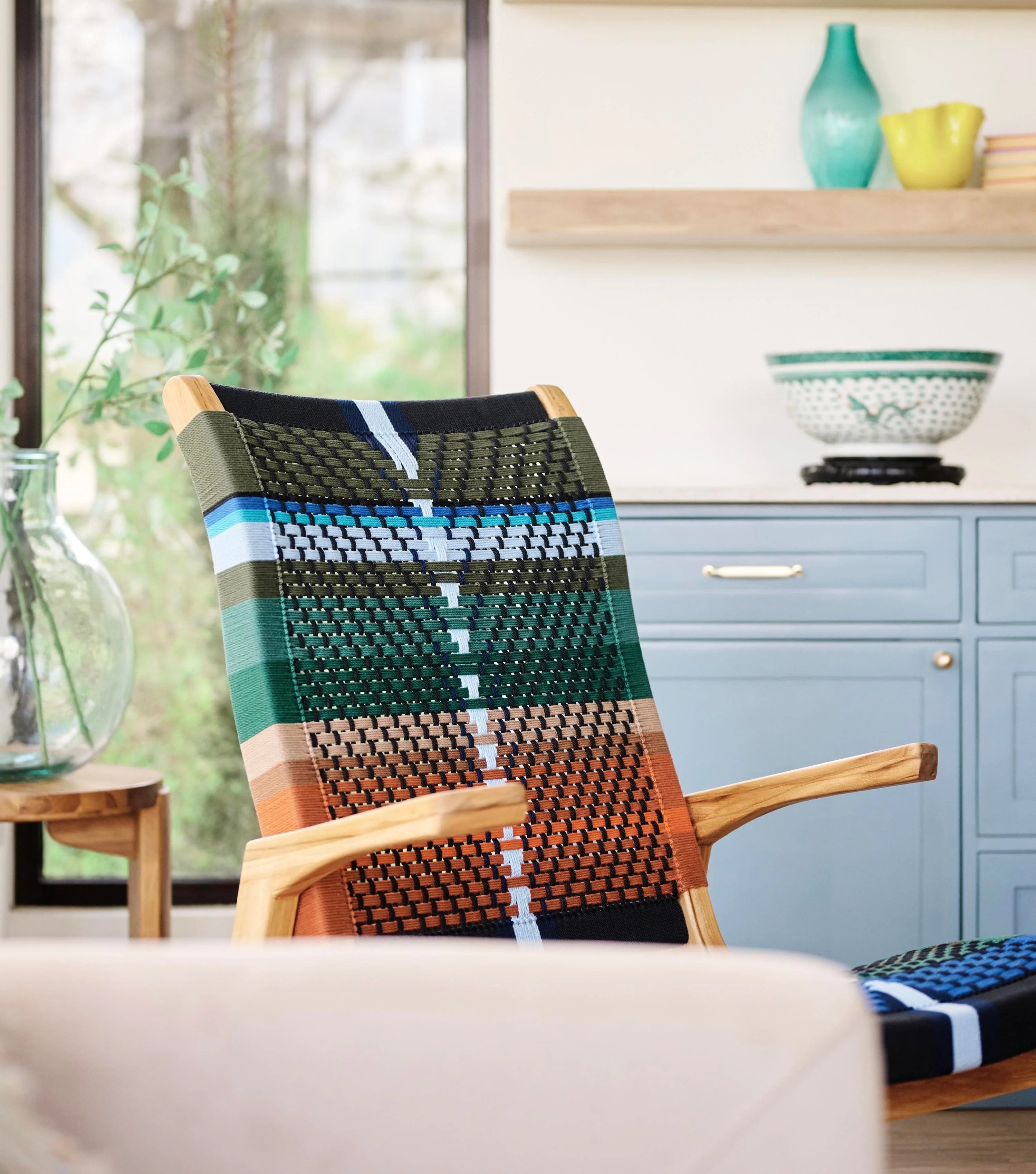 Amador Rocking Chair | Mot Mot Pattern - Image 3