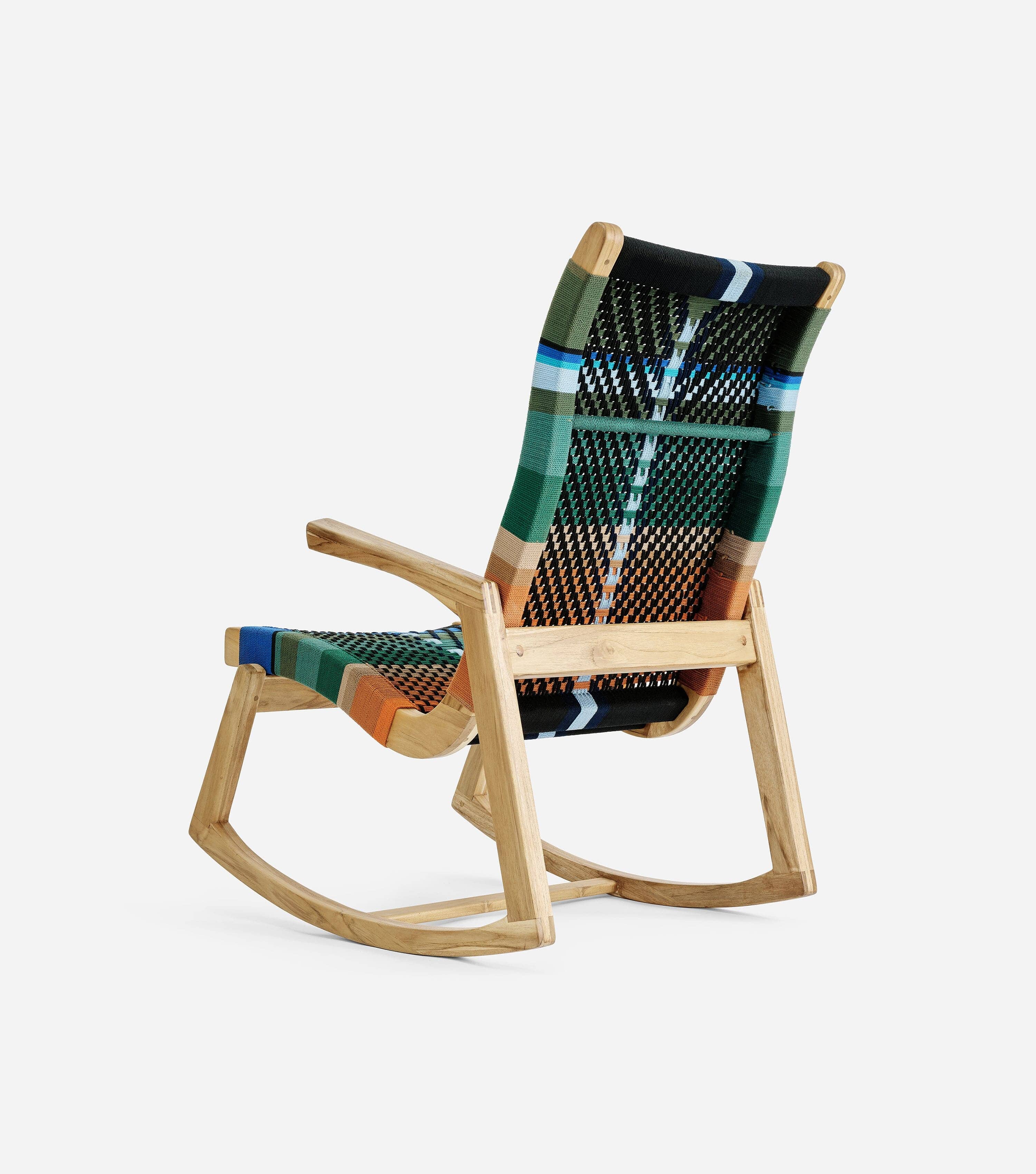 Amador Rocking Chair | Mot Mot Pattern - Image 6