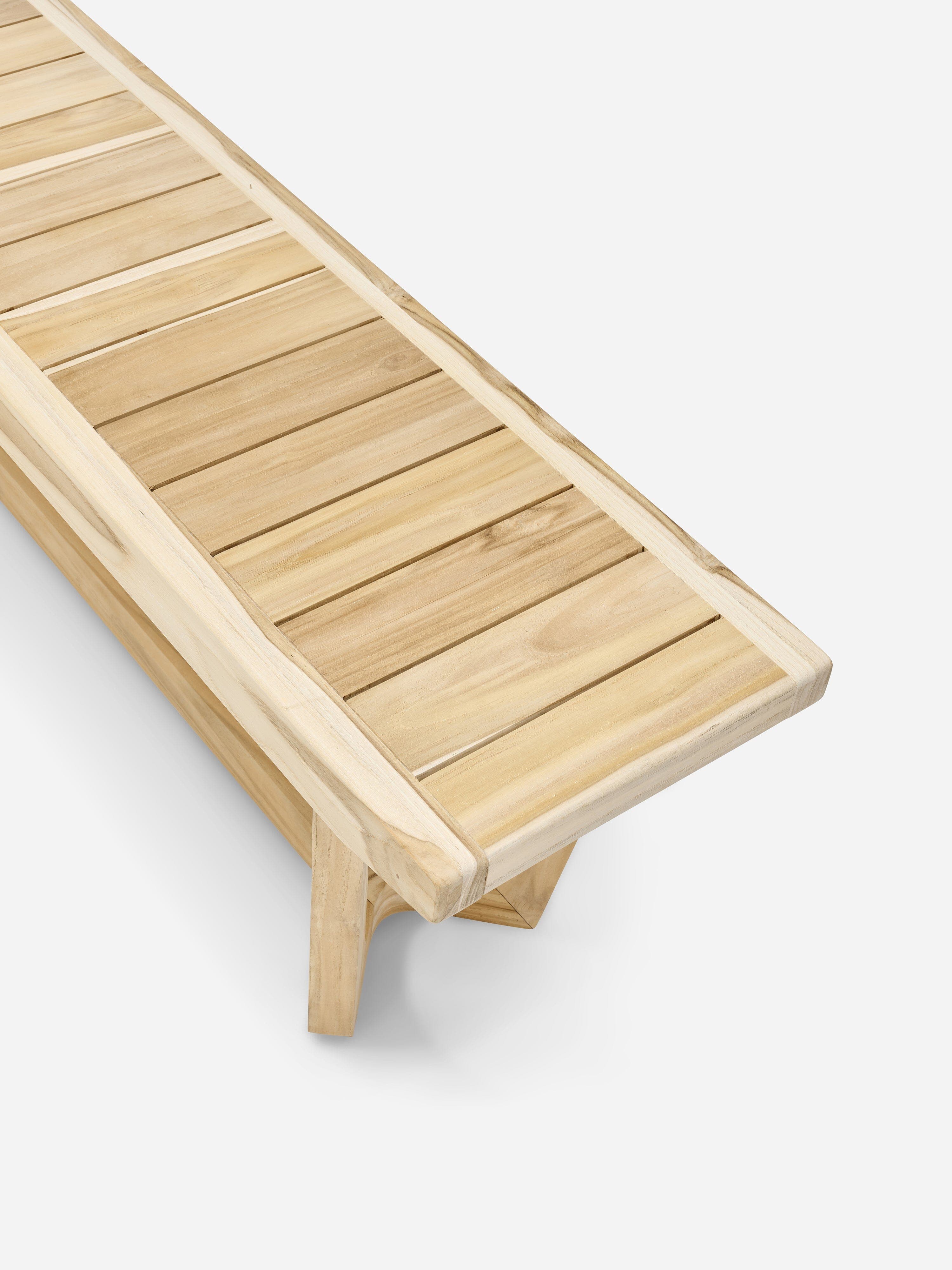 Casares Outdoor Bench - Image 4