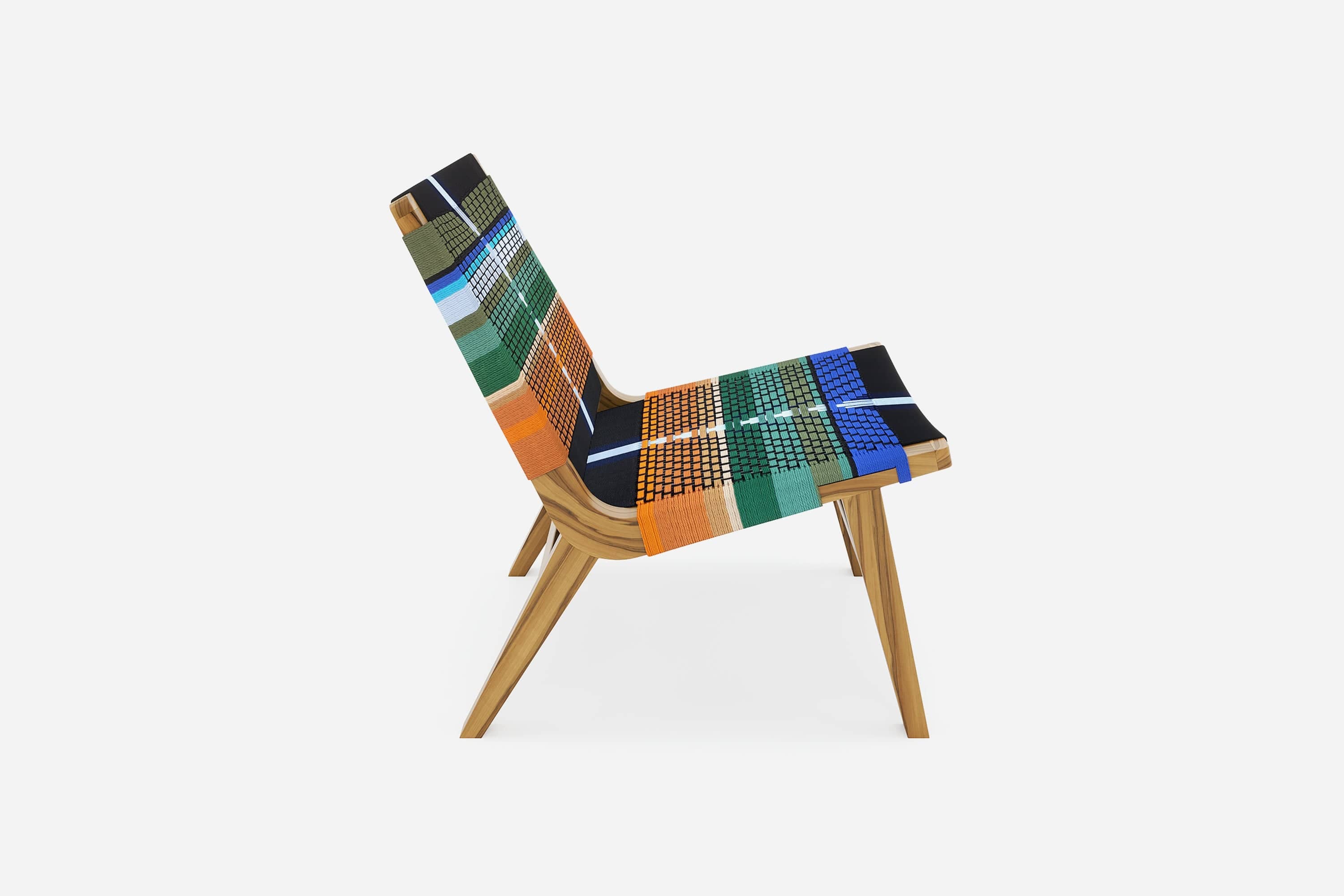 Casares Lounge Chair | Mot Mot Pattern - Image 8