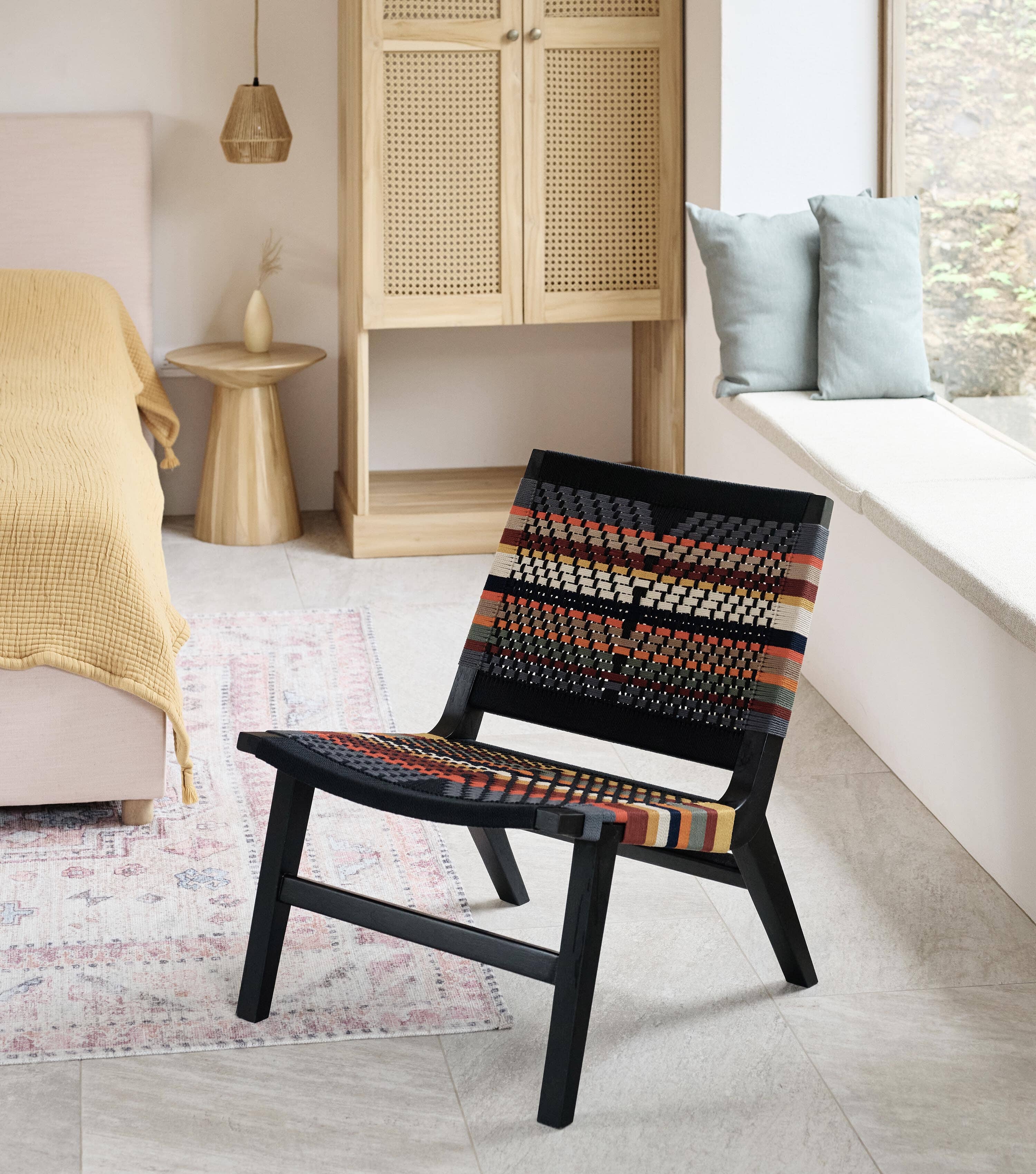 Casares Lounge Chair | San Geronimo Pattern - Image 3