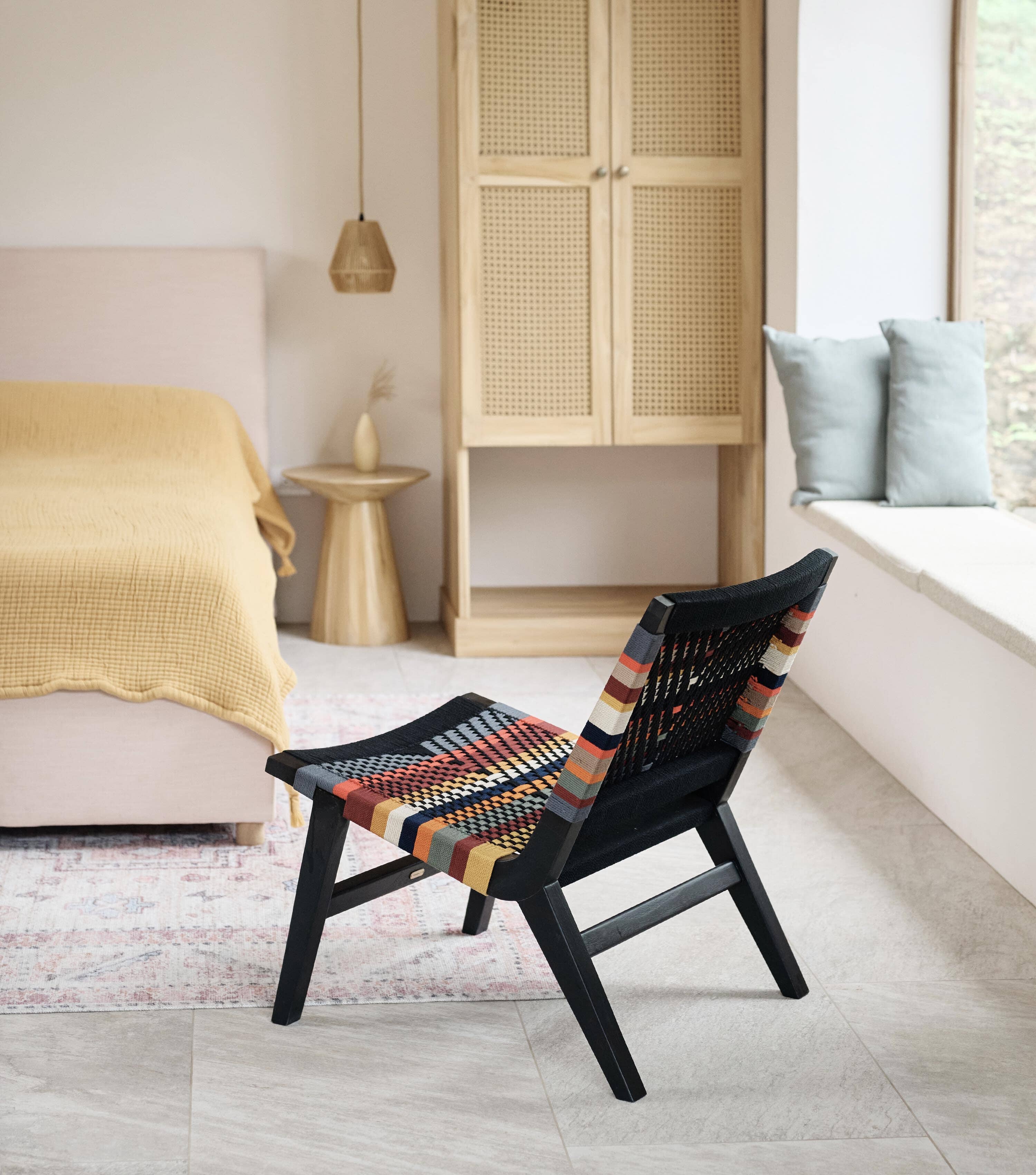 Casares Lounge Chair | San Geronimo Pattern - Image 6