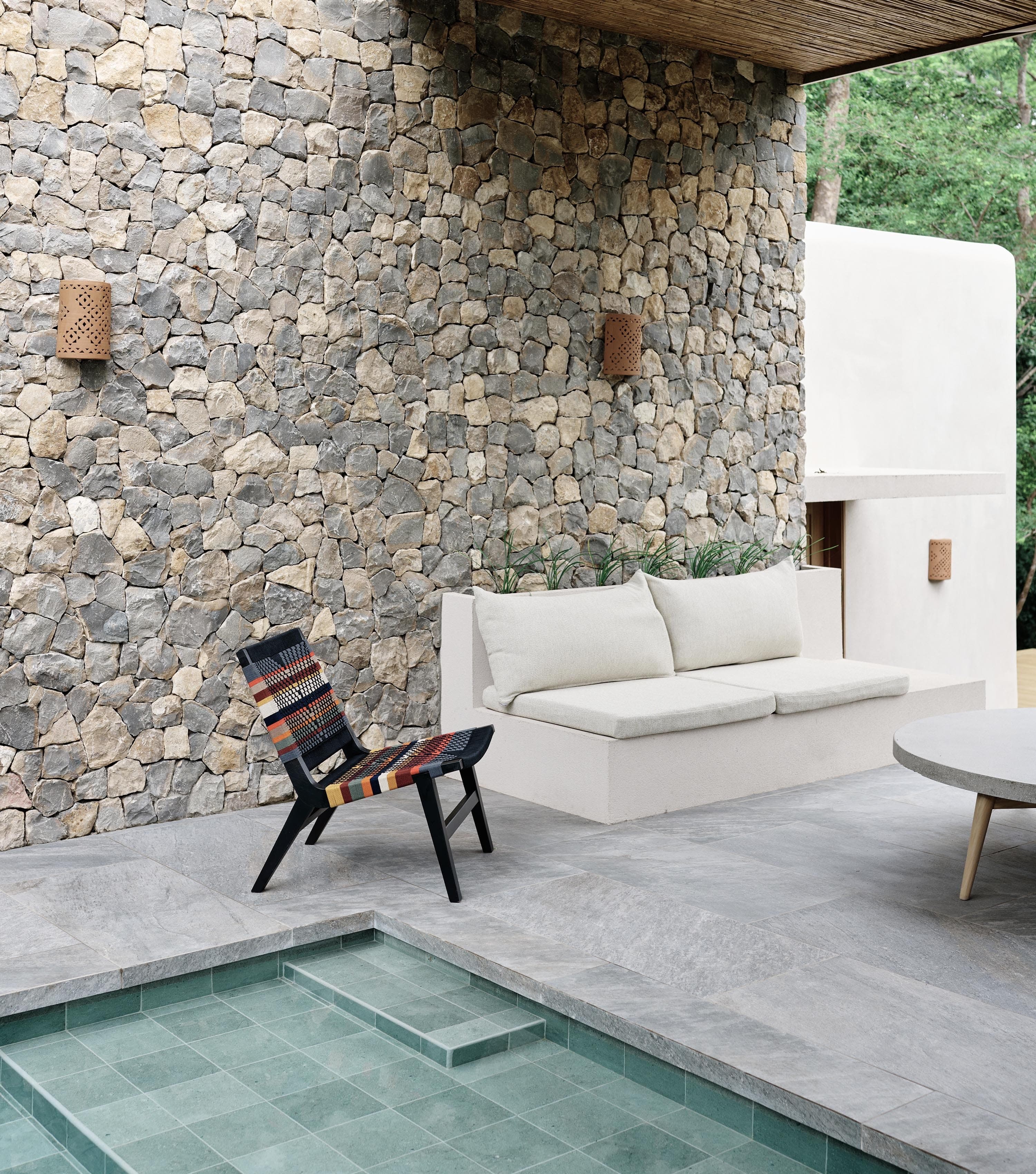 Casares Lounge Chair | San Geronimo Pattern - Image 7