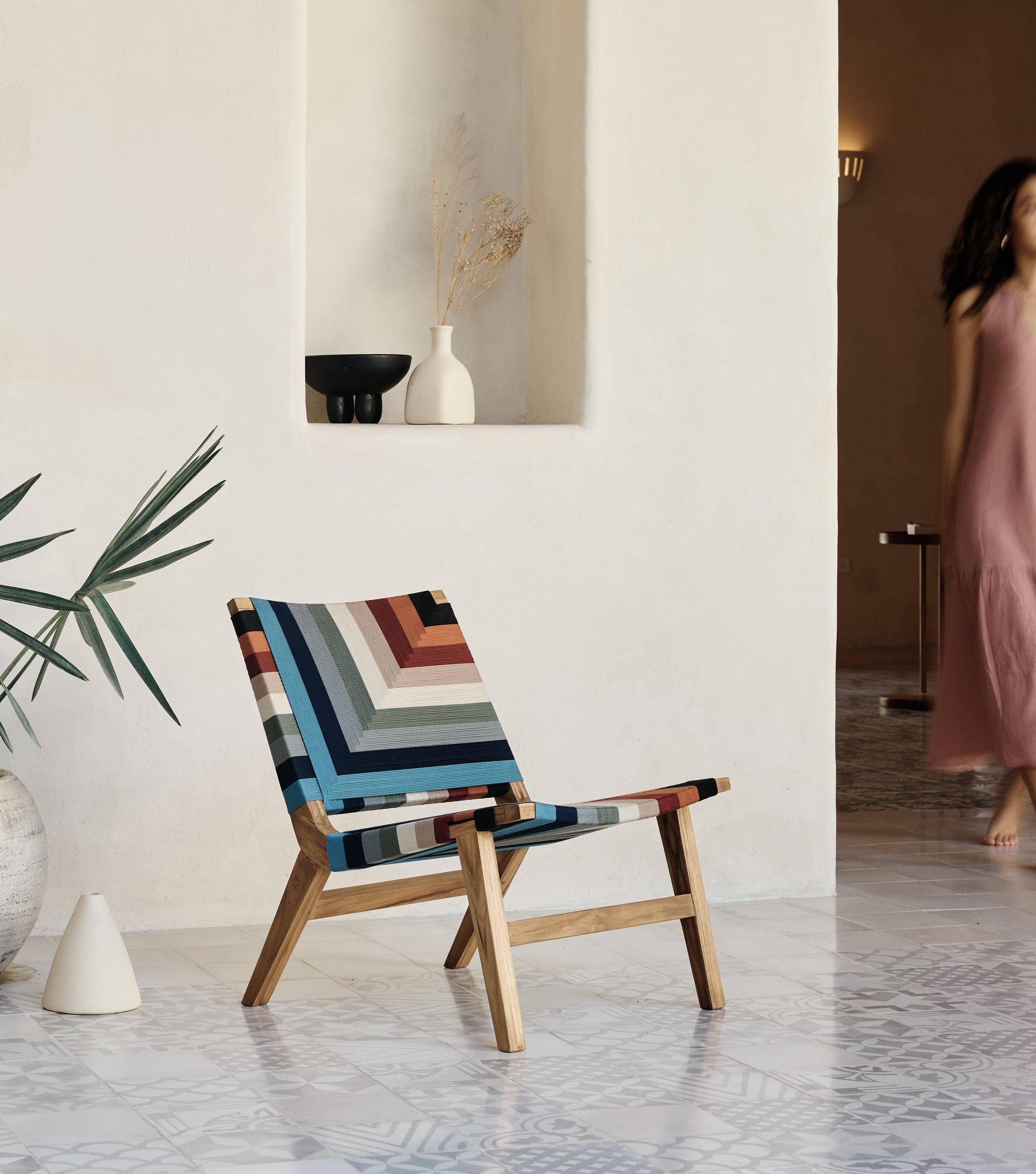 Casares Lounge Chair | Vaqueano Pattern - Image 3