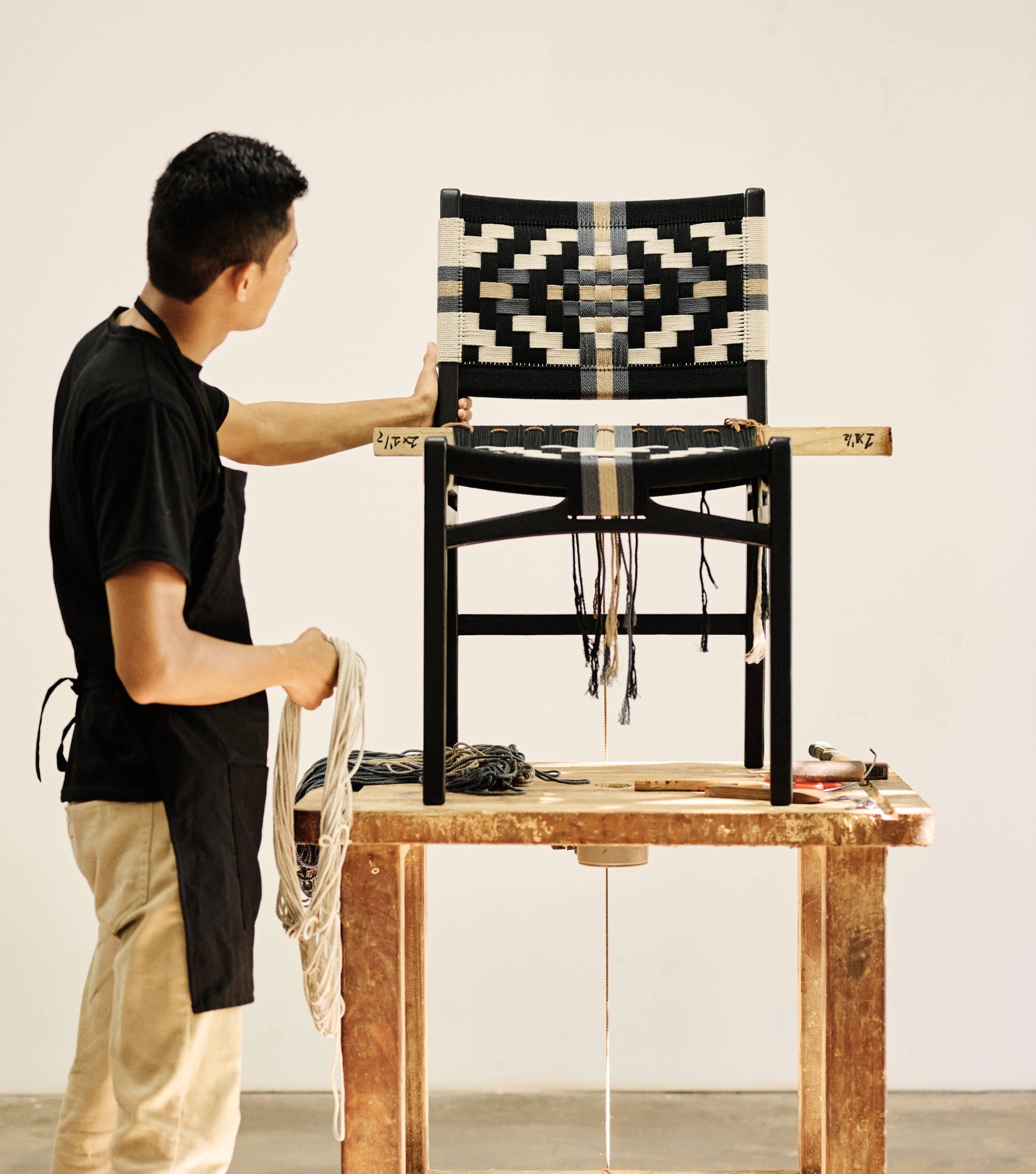 Chontales Dining Chair | Colonial Pattern - Image 9