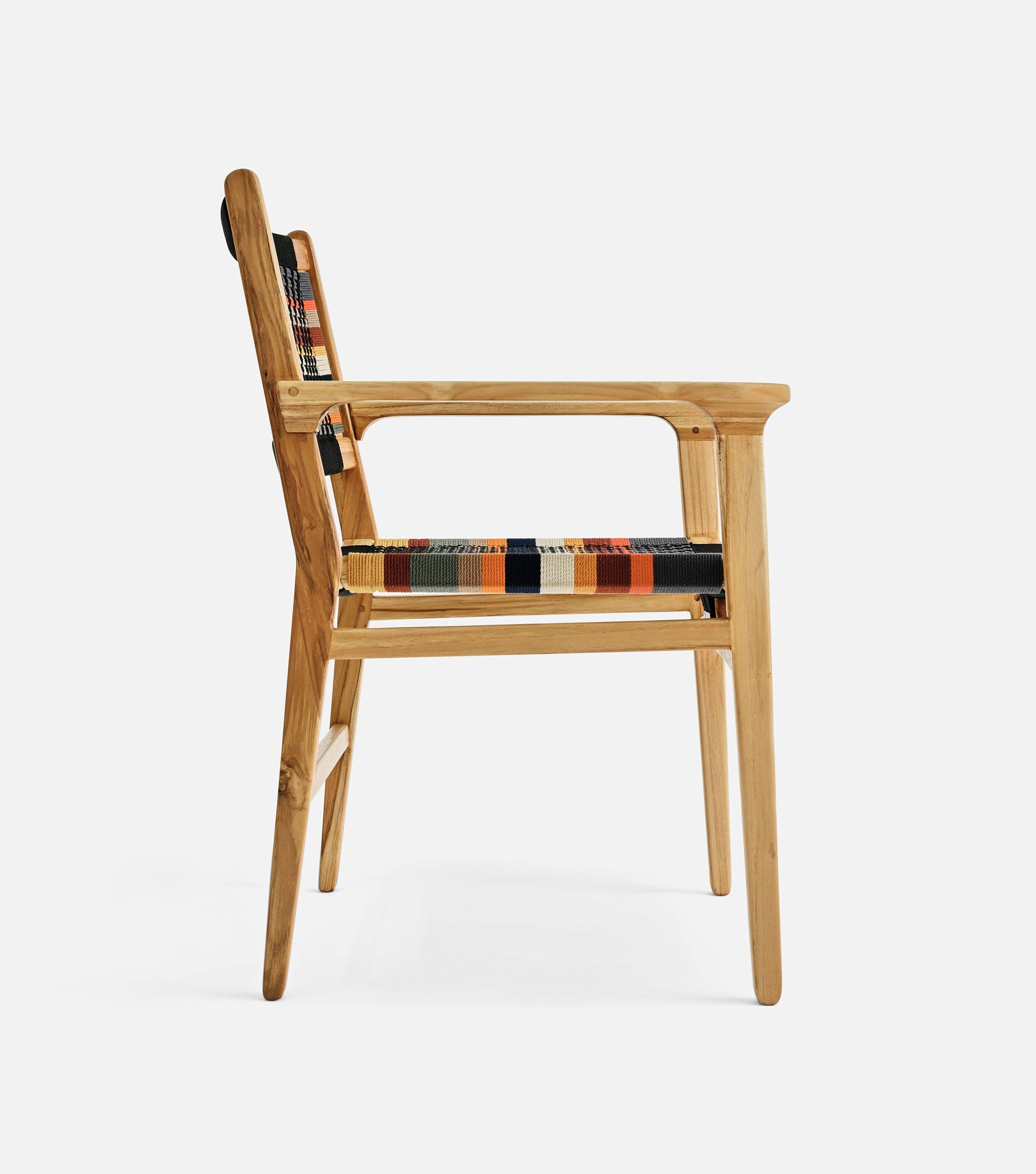 Chontales Dining Chair w/ Armrests | San Geronimo Pattern - Image 4