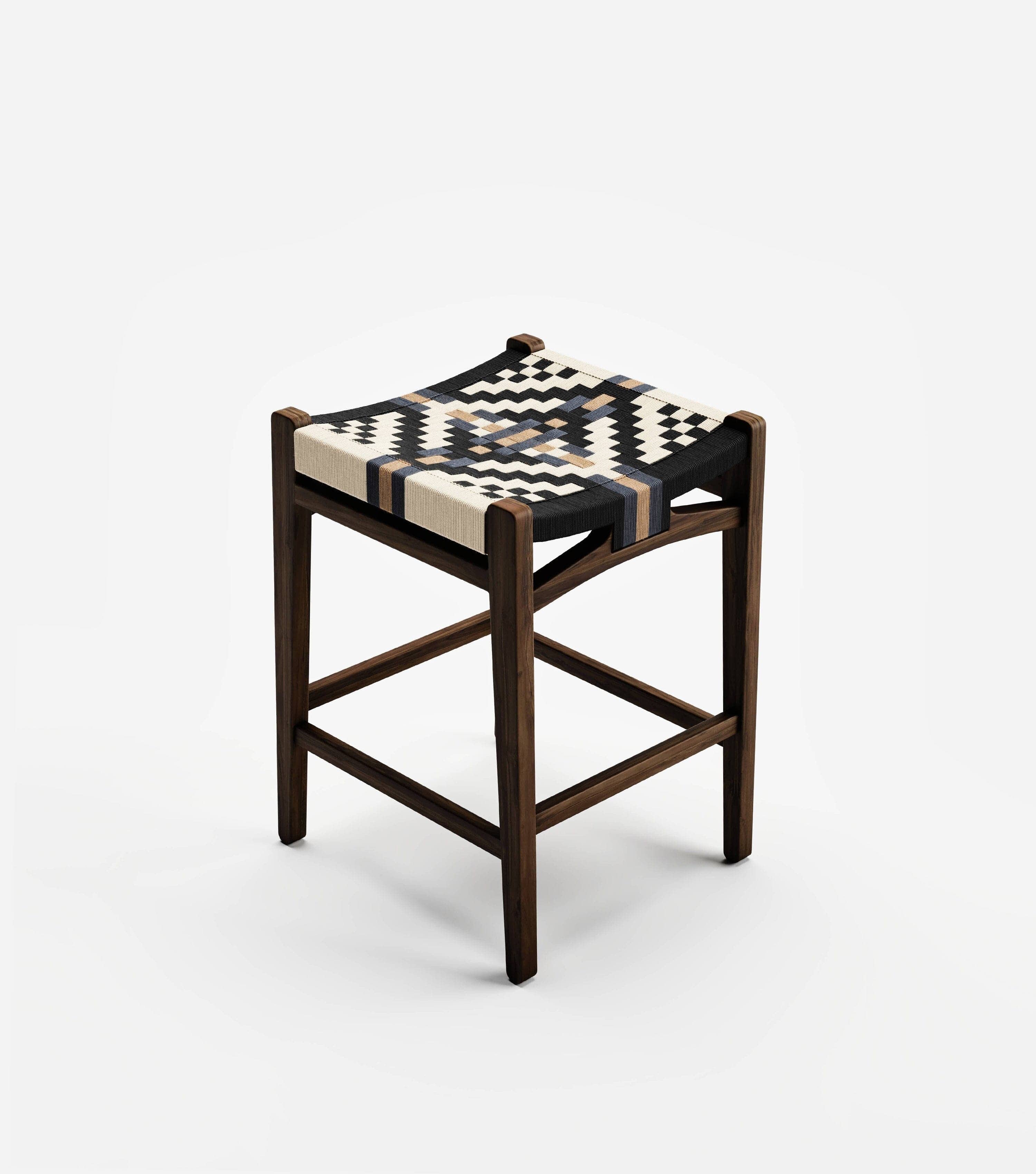 Chontales Backless Barstool | Colonial - Image 4