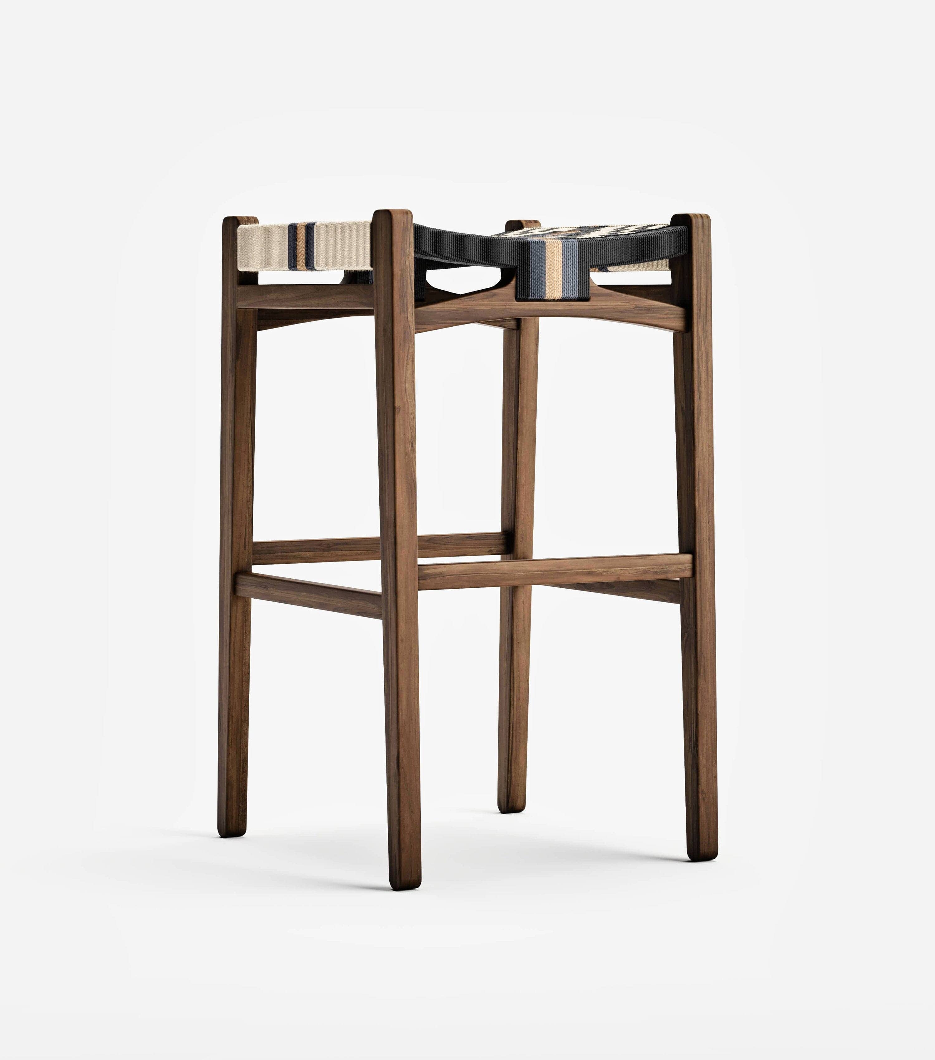 Chontales Backless Barstool | Colonial - Image 6