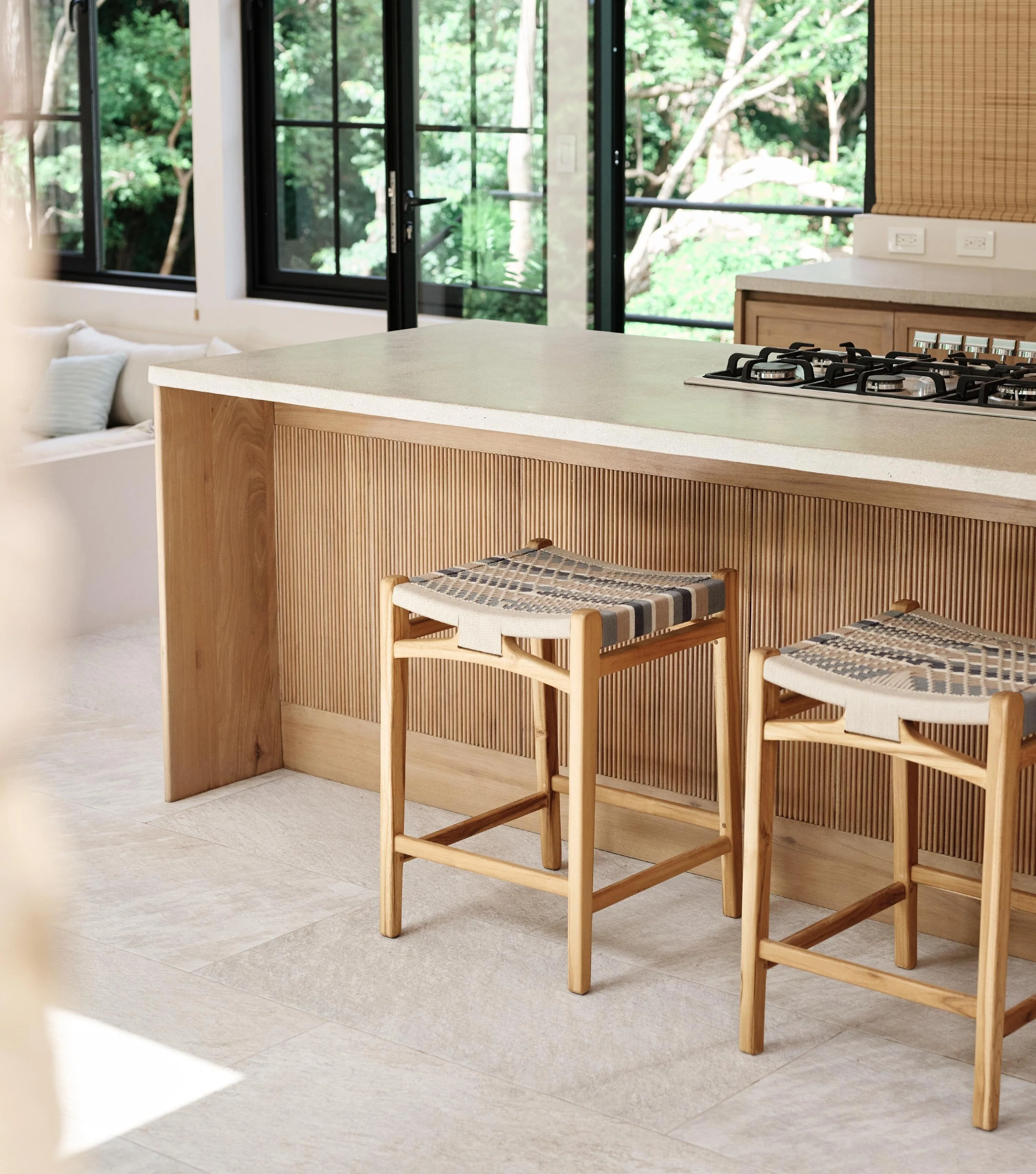 Chontales Backless Barstool | Serena - Image 3