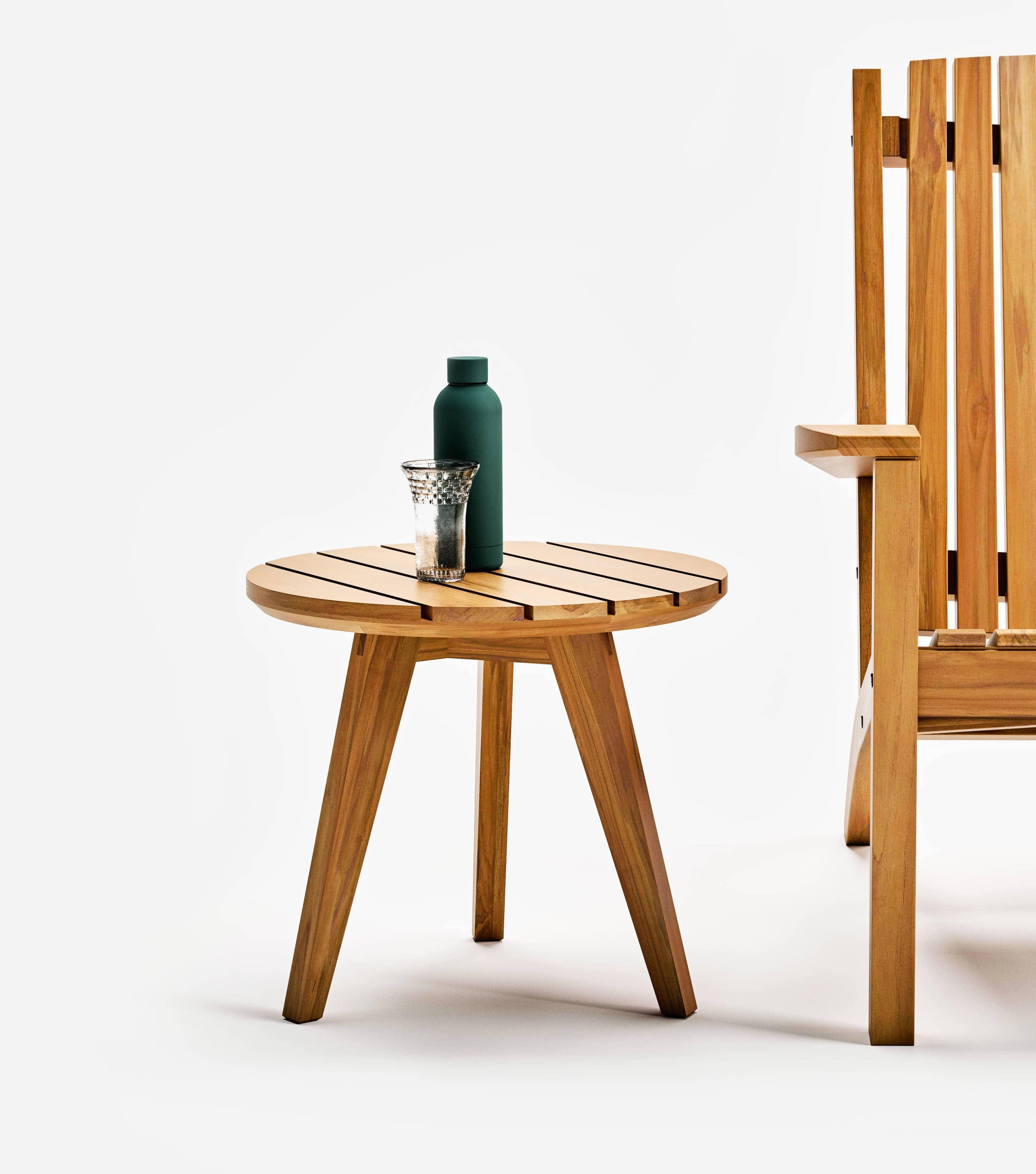 Manzanillo Outdoor Round Side Table - Image 3