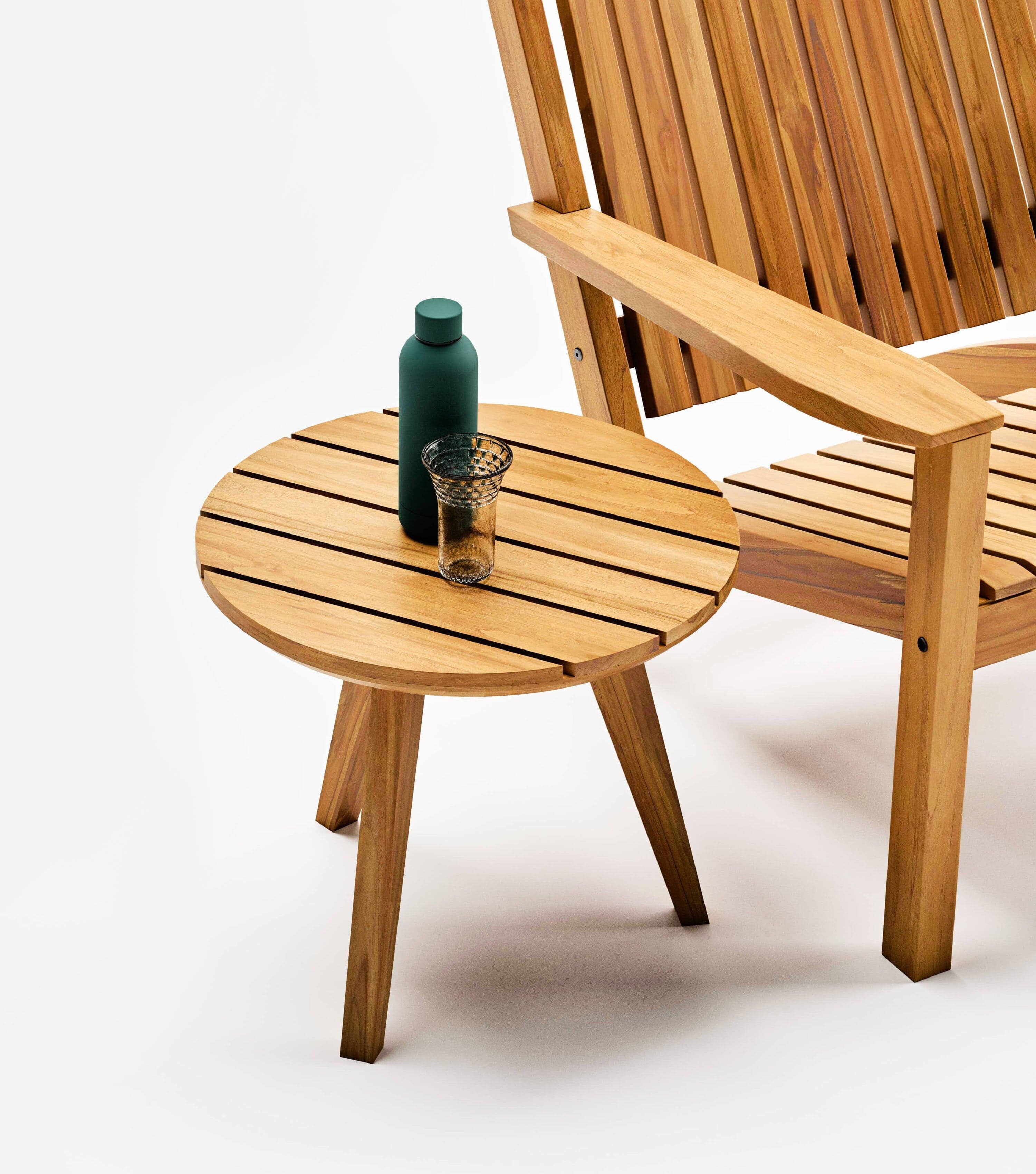 Manzanillo Outdoor Round Side Table - Image 4