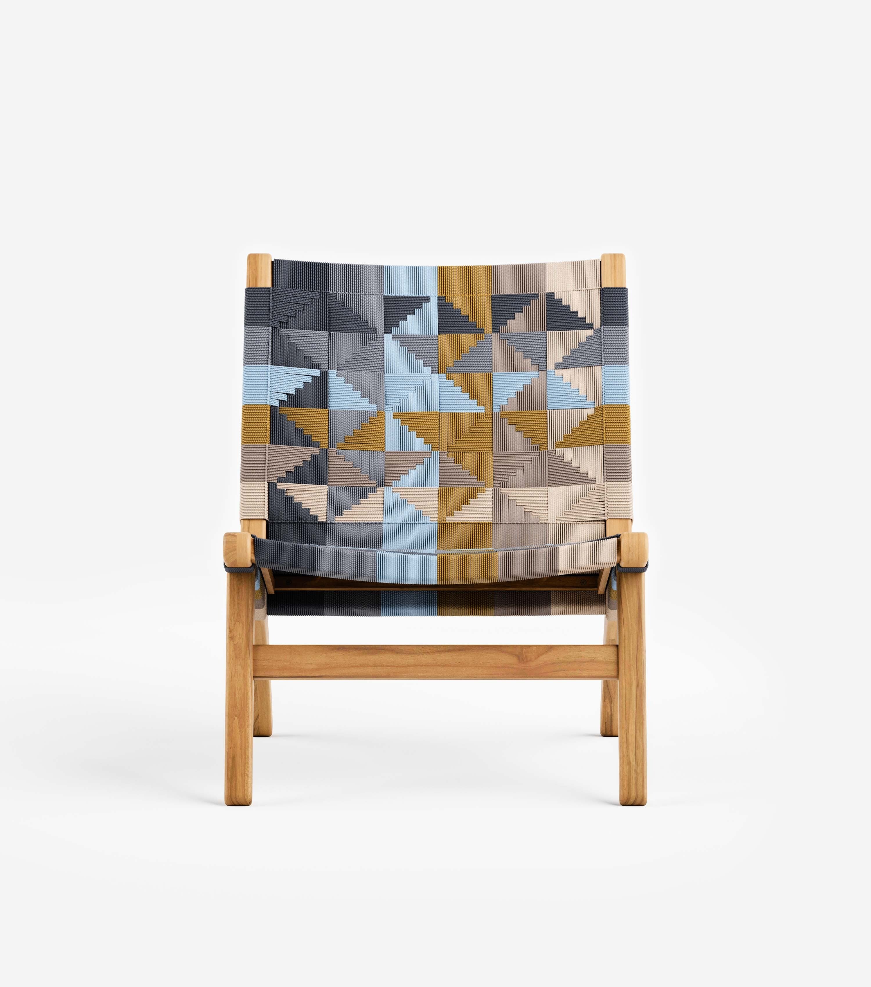 Masaya Lounge Chair | Prisma Pattern - Image 4