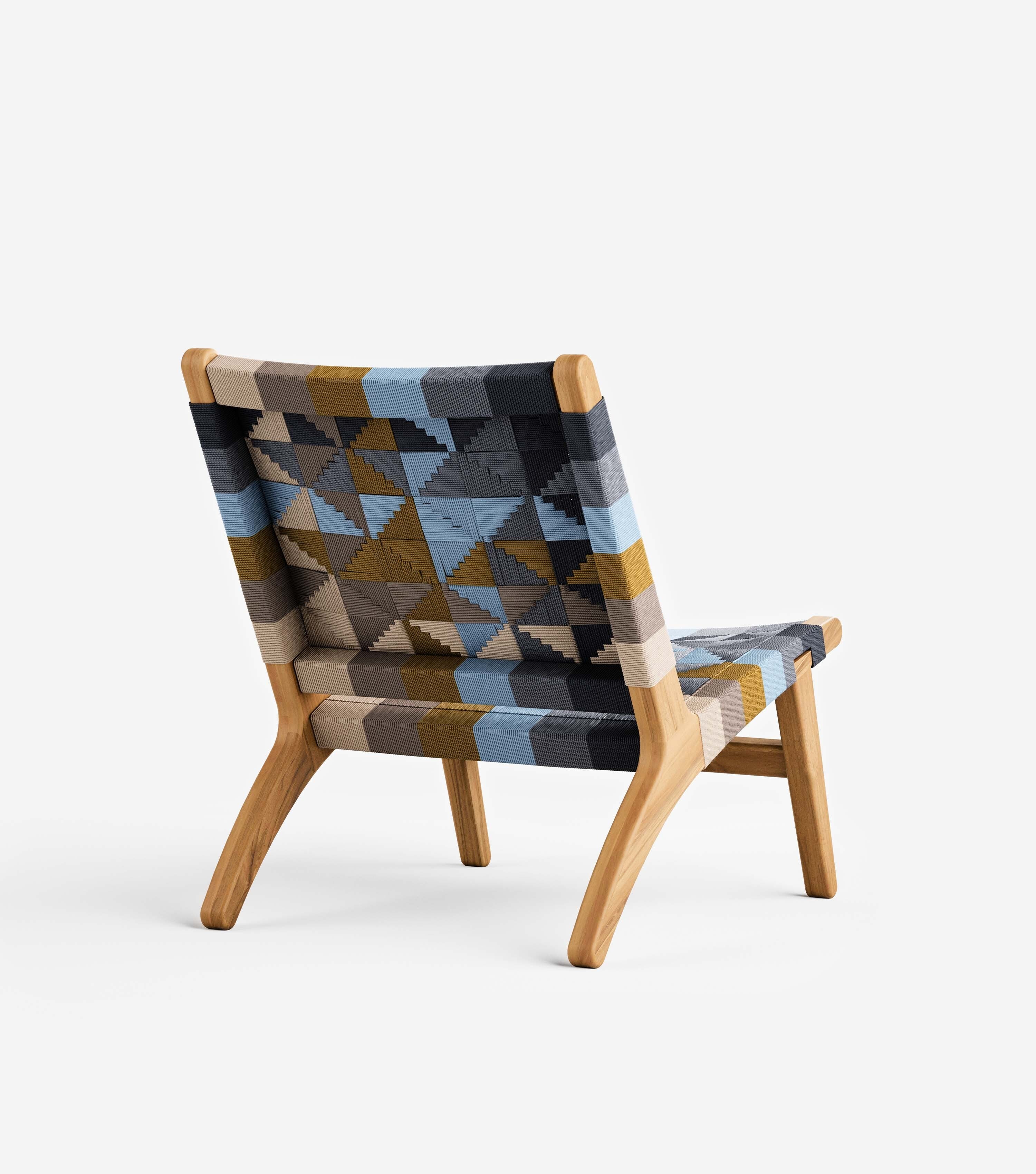 Masaya Lounge Chair | Prisma Pattern - Image 8