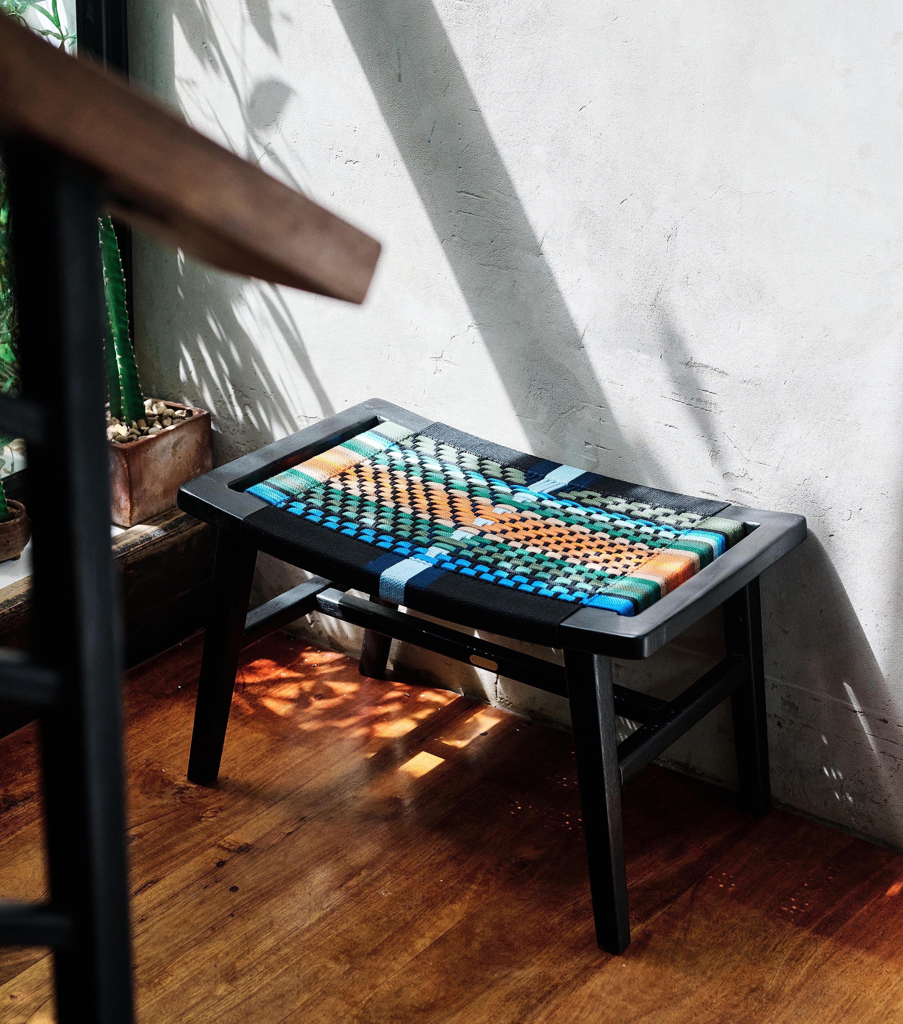 Masaya Ottoman | Mot Mot Pattern - Image 11