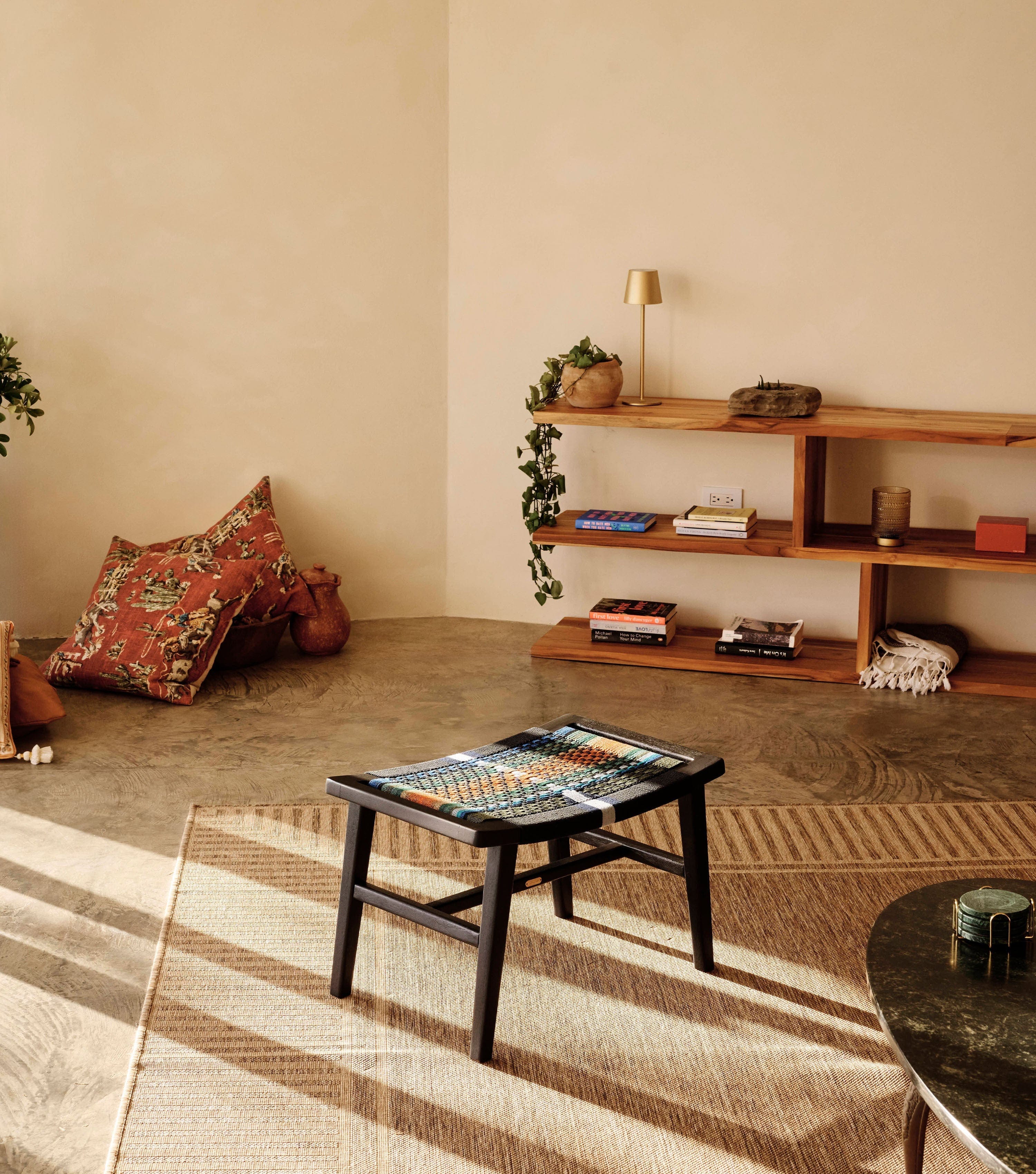 Masaya Ottoman | Mot Mot Pattern - Image 4