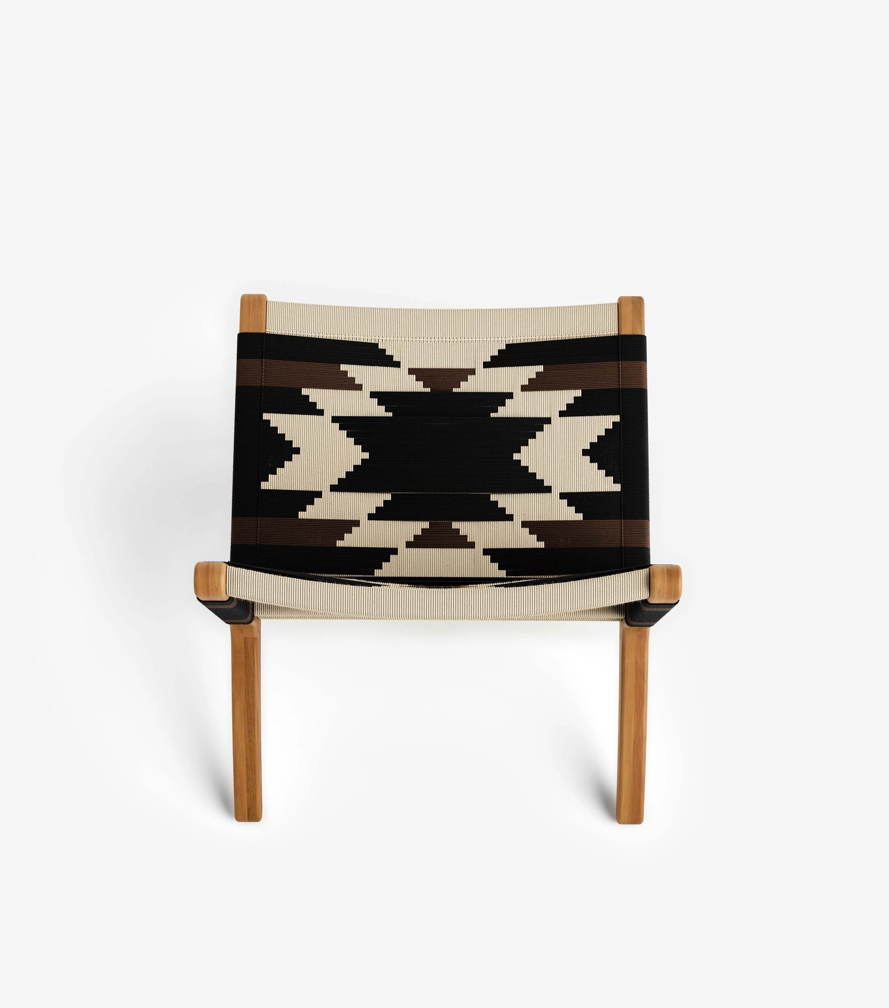 Masaya Outdoor Lounge Chair | Atacama Pattern - Image 4