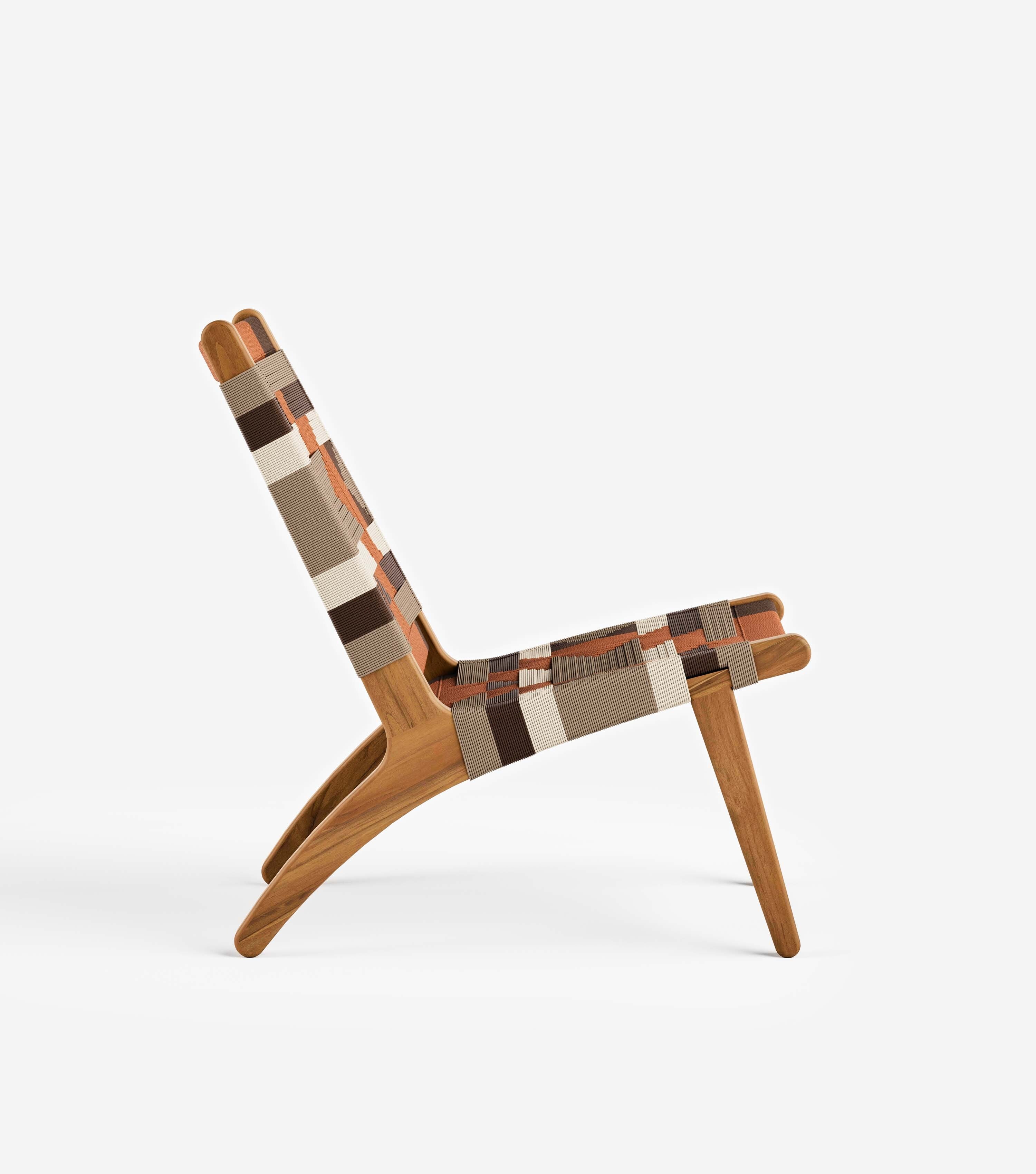 Masaya Outdoor Lounge Chair | Sonora Pattern - Image 4