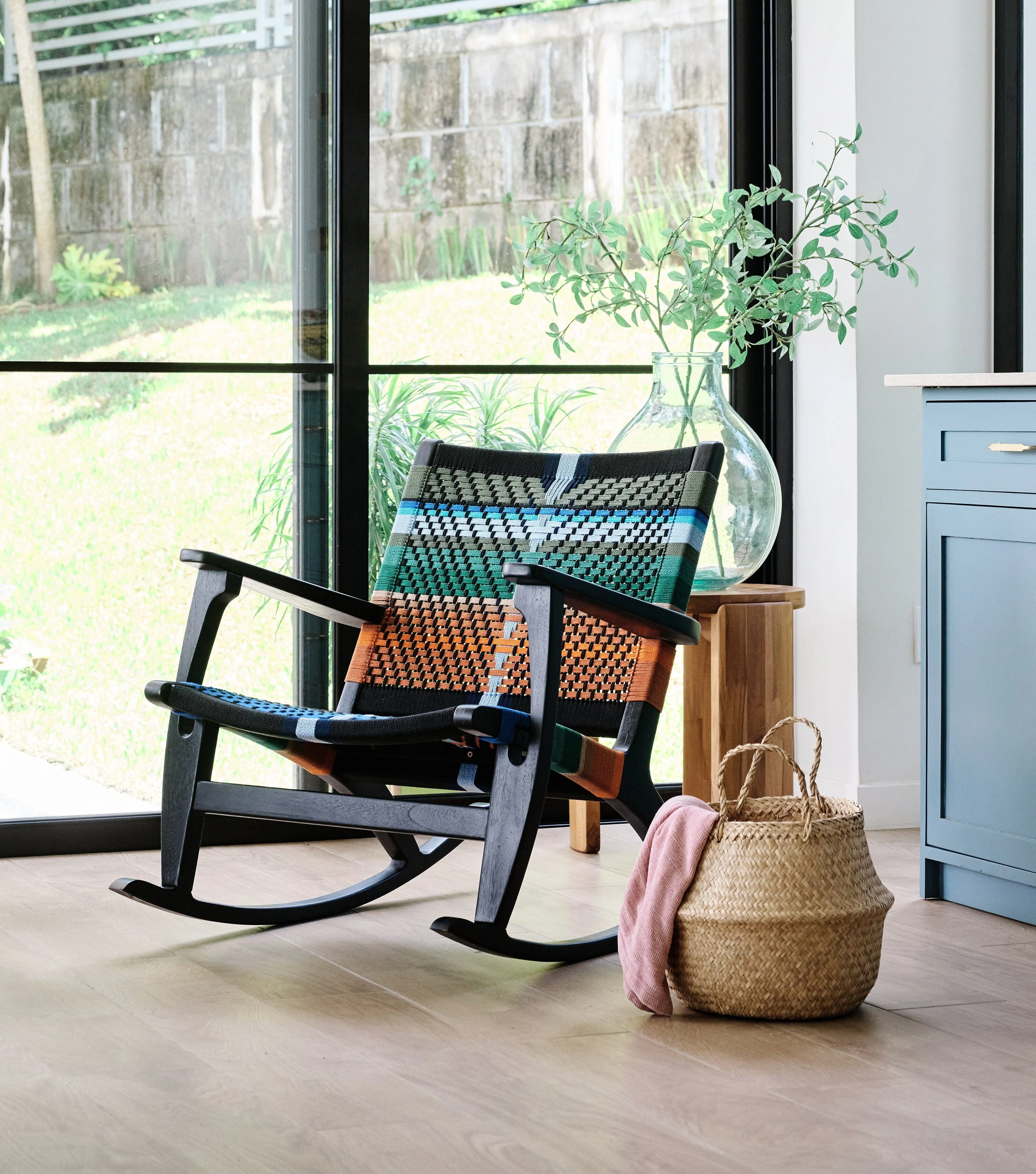 Masaya Rocking Chair | Mot Mot Pattern - Image 3