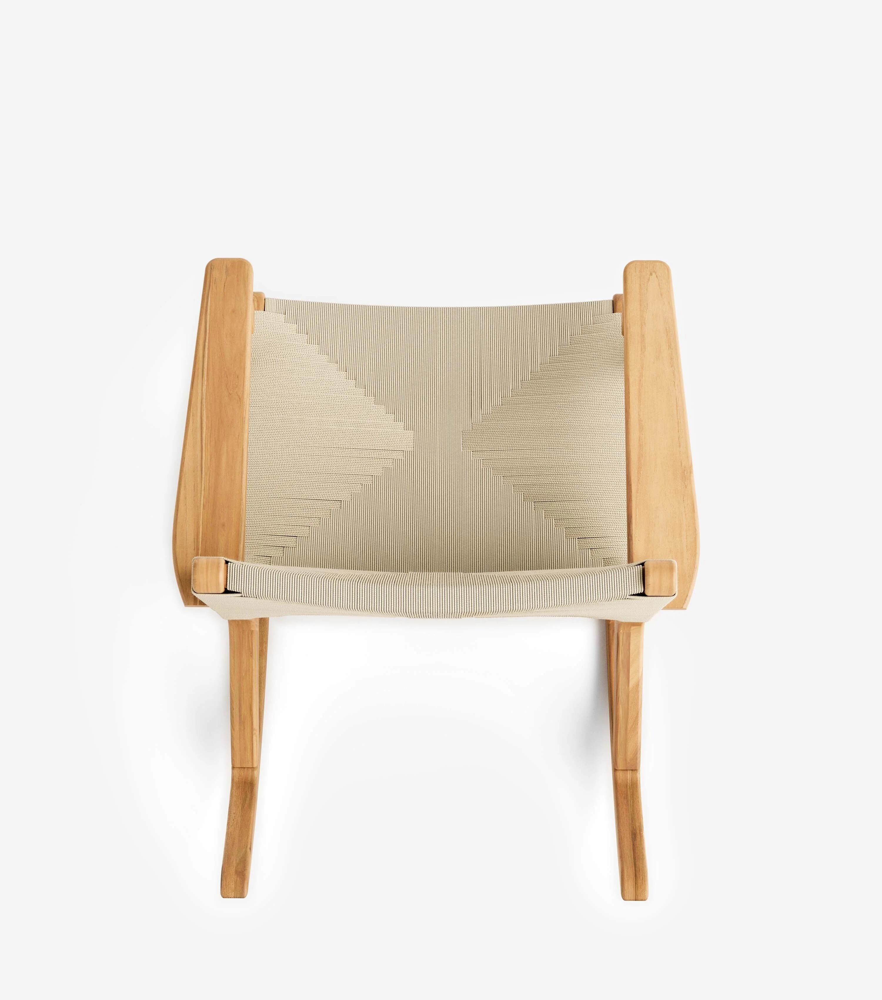 Masaya Rocking Chair | Naturaline Cross Braided Cord - Image 6