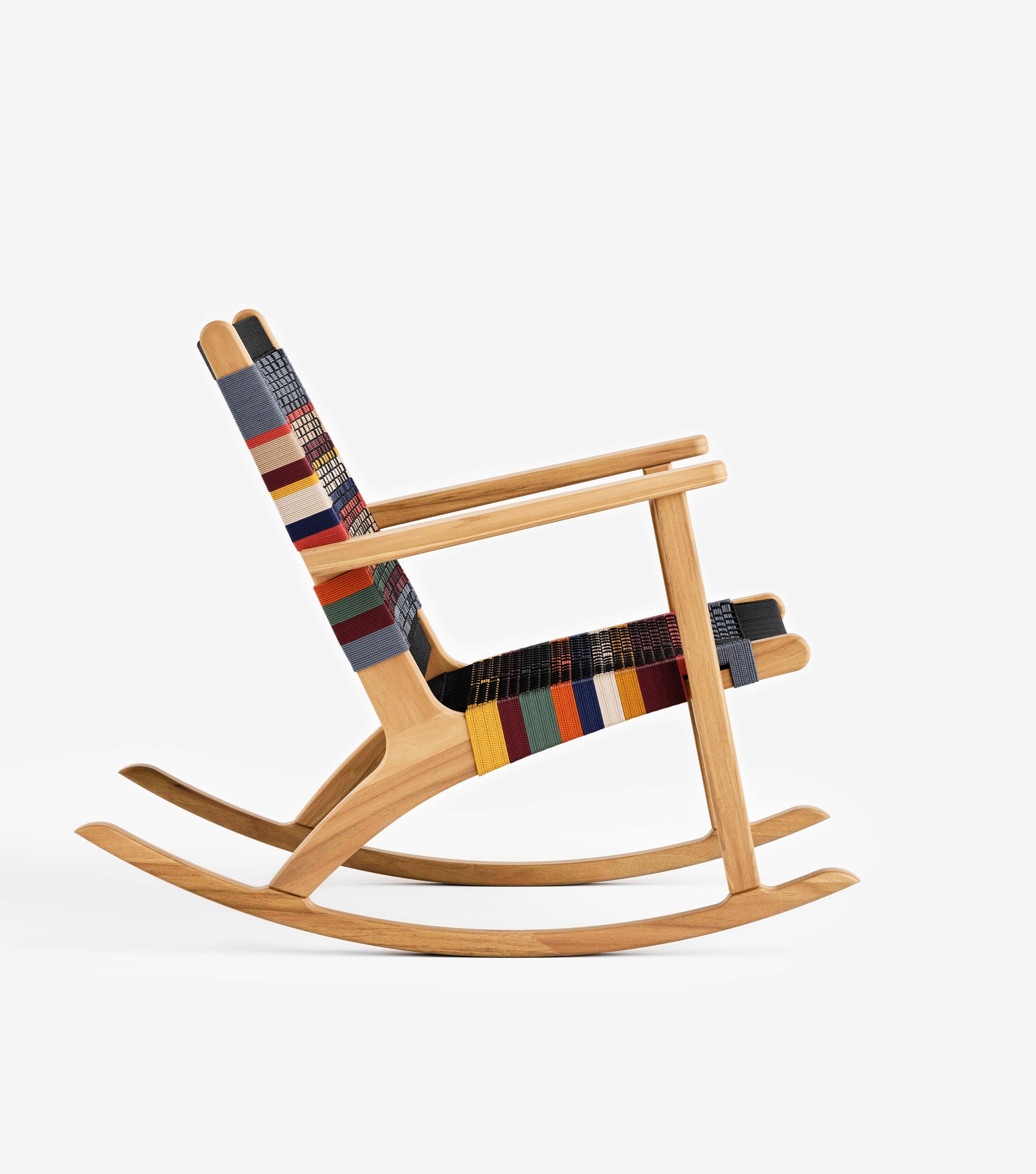 Masaya Rocking Chair | San Geronimo Pattern - Image 5