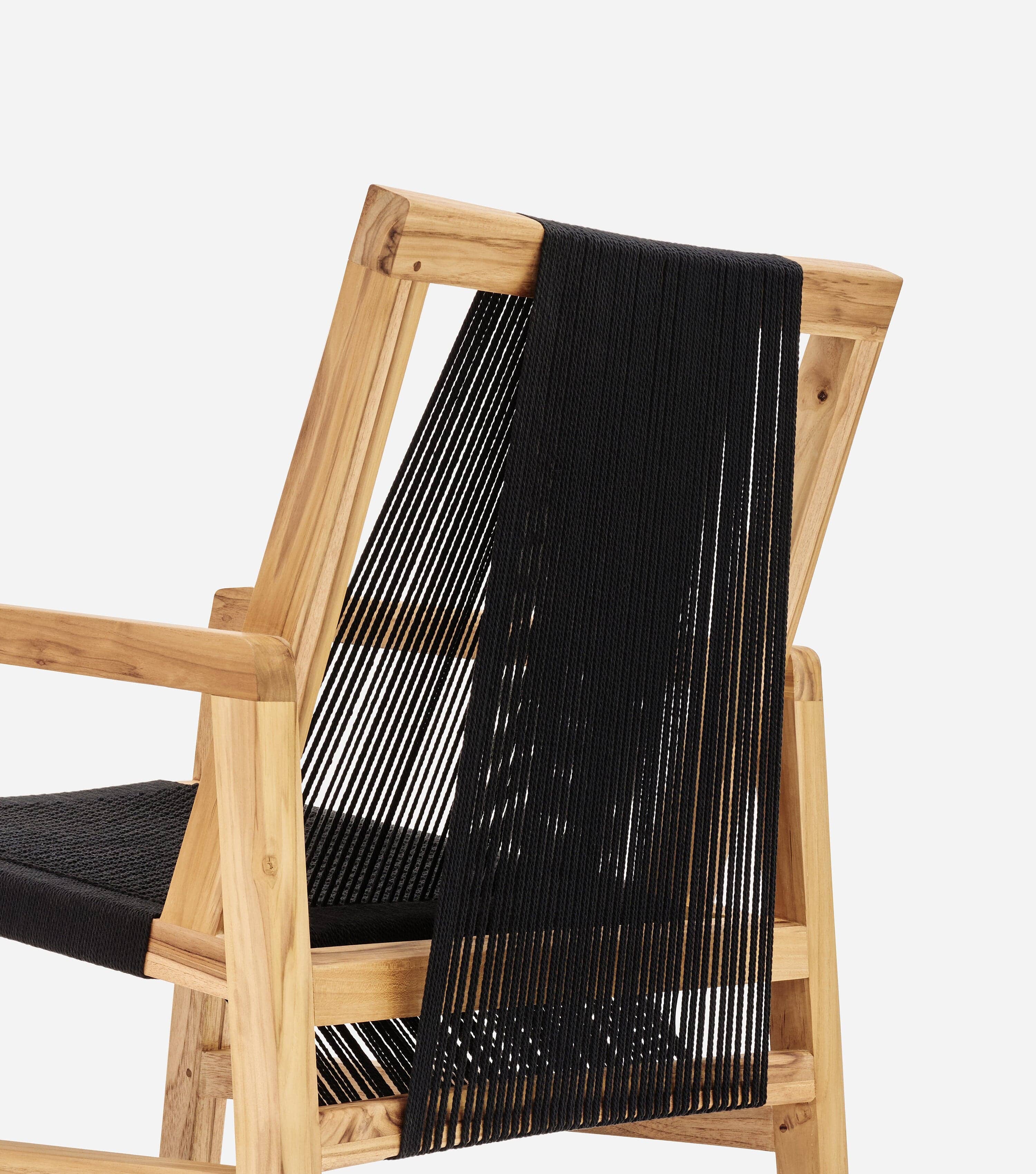 Nicoya Armchair | Black Traditional Cord - Image 4